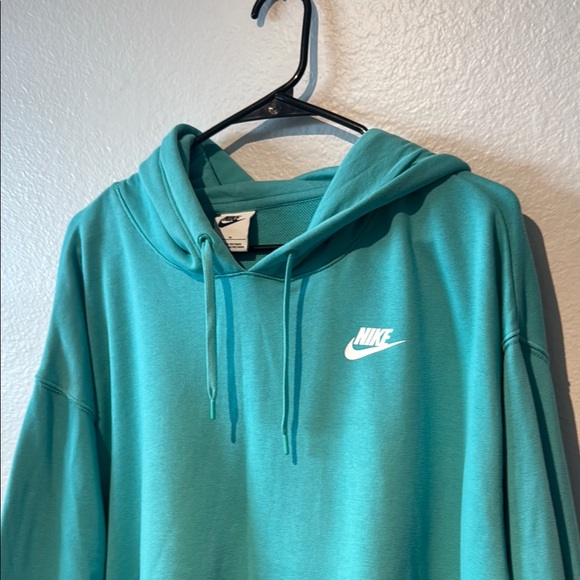 Nike Women's Teal Hoodie Sweater - Picture 2 of 9